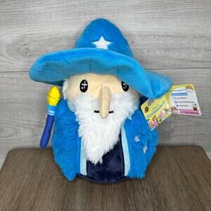 Adorable Wizard Plush Toy - Soft Blue Squishable Mini